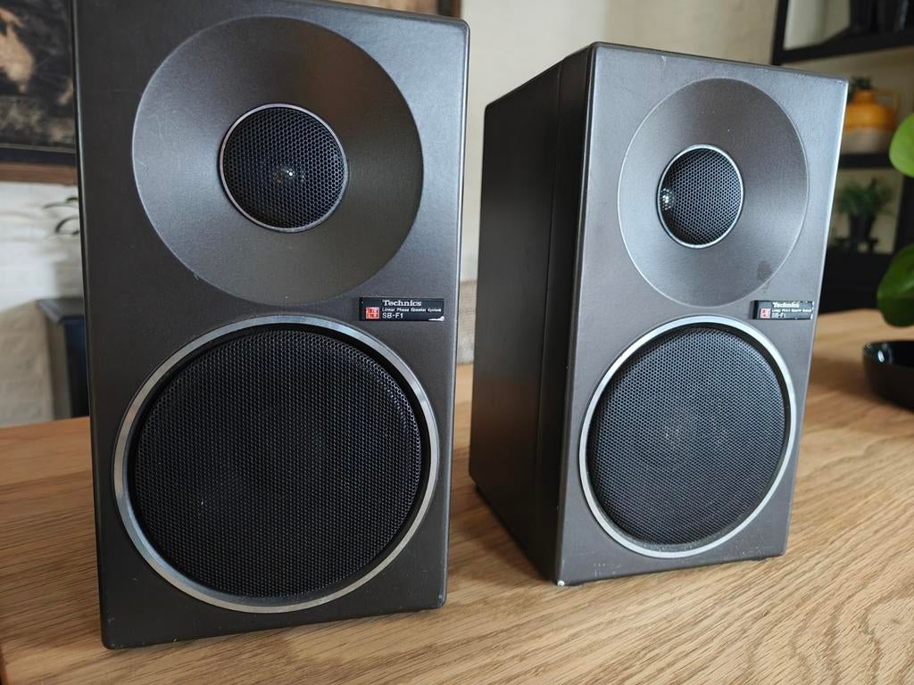 Technics SB-F1 luidsprekers, Gebruikt, Minder dan 60 watt, Front, Rear of Stereo speakers, Ophalen