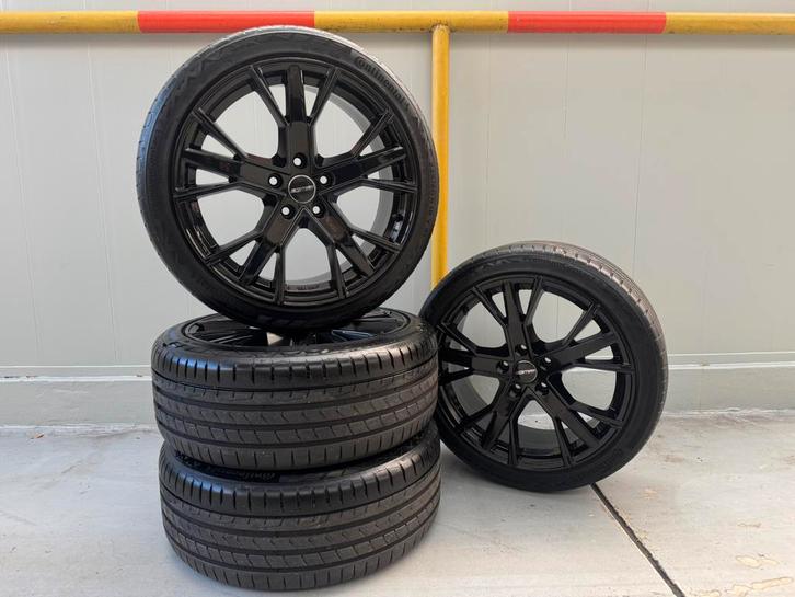 GMP Gunner velgen + zomerbanden 5x112, Auto-onderdelen, Banden en Velgen, Banden en Velgen, Zomerbanden, 18 inch, 225 mm, Personenwagen