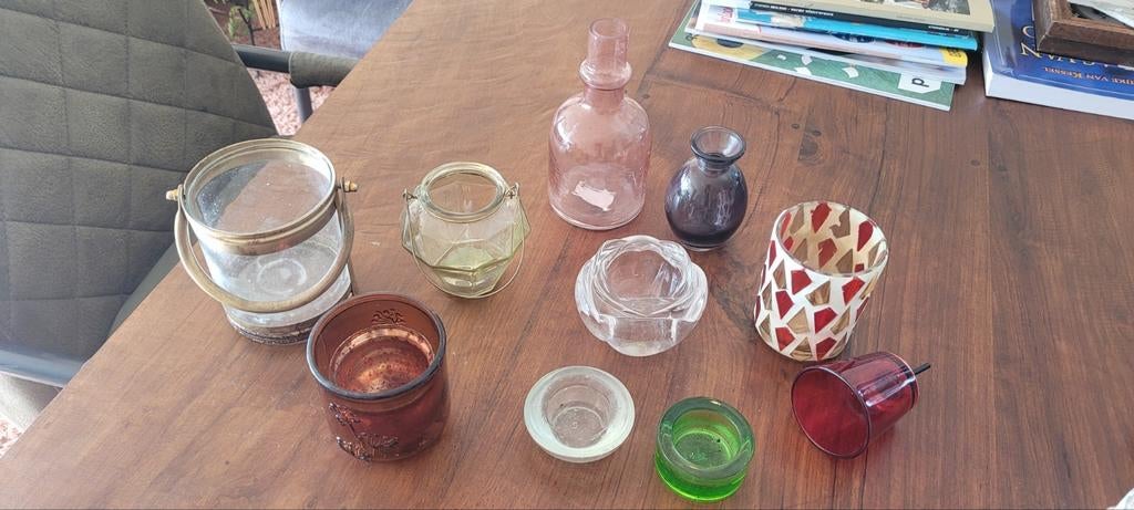 Kaarsenhouders en waxinelichthouders, Ophalen