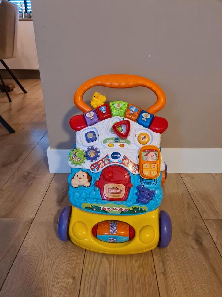 VTech Baby Walker Loopkar met Geluid en Activiteitenpaneel, Kinderen en Baby's, Speelgoed | Babyspeelgoed, Gebruikt, Overige typen