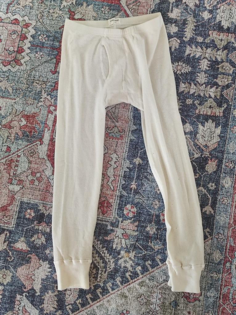 Dilling merino legging heren, Ophalen of Verzenden, Zo goed als nieuw, Wit, Dilling