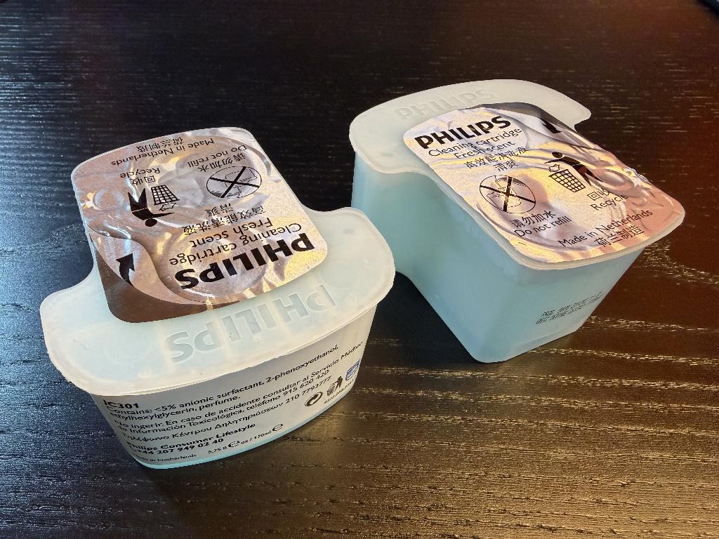 Philips JC305 Cleaning Cartridge (2x), Ophalen of Verzenden, Nieuw, Gehele gezicht, Reiniging