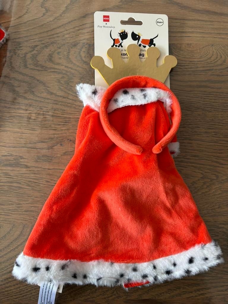 Takkie en Siepie verkleedsetje Koningsdag Hema, Kinderen en Baby's, Ophalen of Verzenden, Nieuw, Oranje, Overige typen