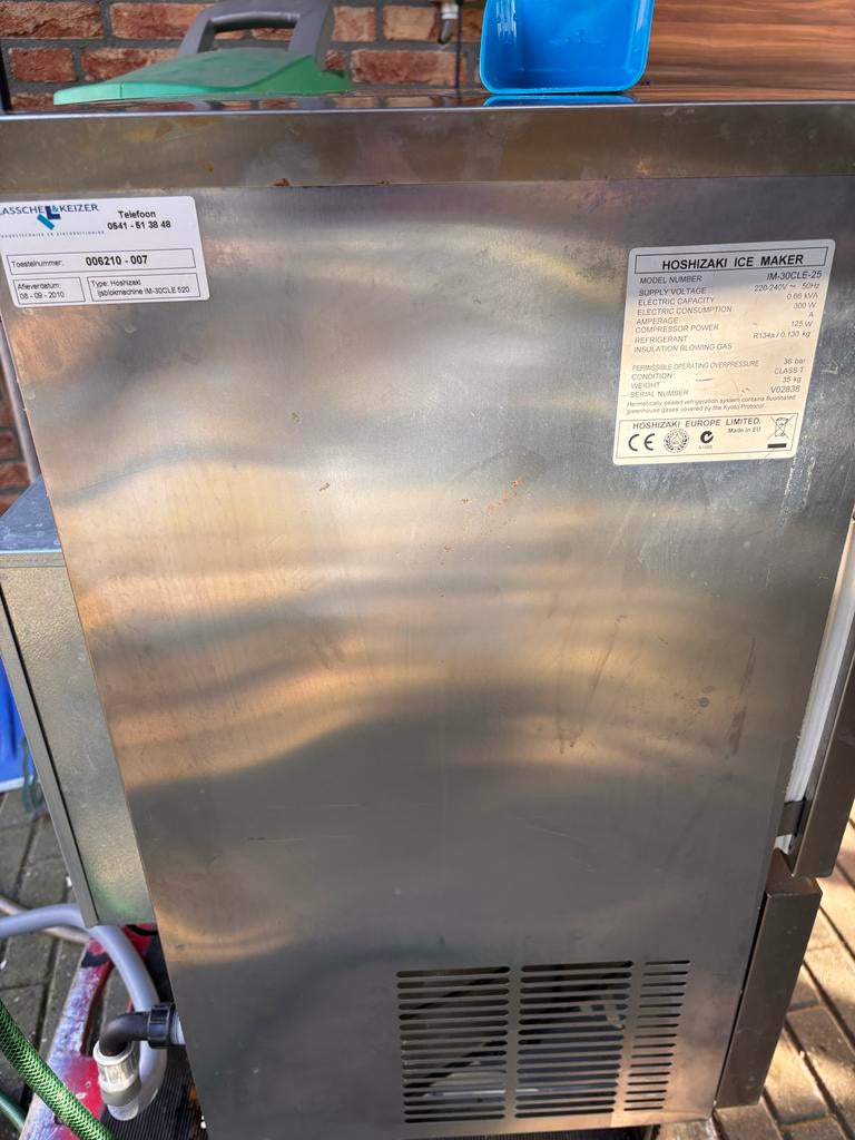Hoshizaki IM-30CLE-25 IJsblokjesmachine - Professioneel, Ophalen of Verzenden, Gebruikt