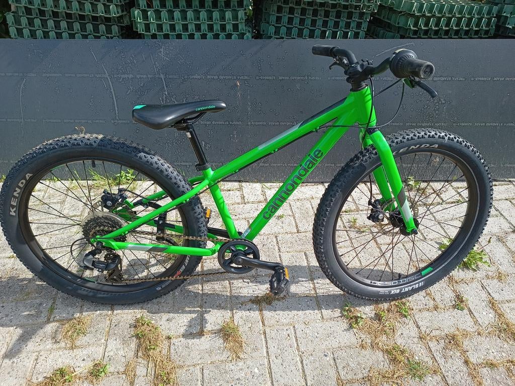 24 inch cannondale mountainbike crossfiets, Fietsen en Brommers, Fietsen | Crossfietsen en BMX, Ophalen of Verzenden, Zo goed als nieuw