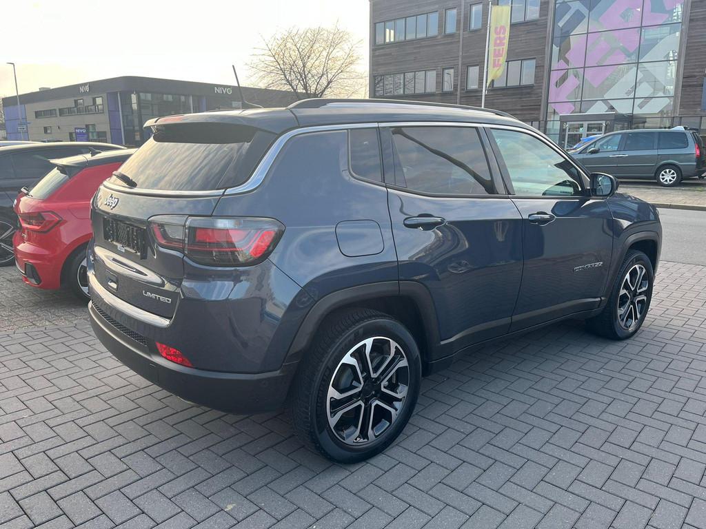 Jeep Compass 4xe 190 Plug-in Hybrid Electric Limited Lease E, Automaat, Gebruikt, 4 cilinders, Leder en Stof