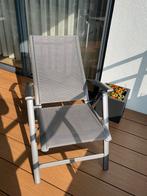 Bellagio verstelbare inklapbare tuinstoel met kussen, Tuin en Terras, Tuinstoelen, Ophalen, Zo goed als nieuw, Aluminium, Inklapbaar