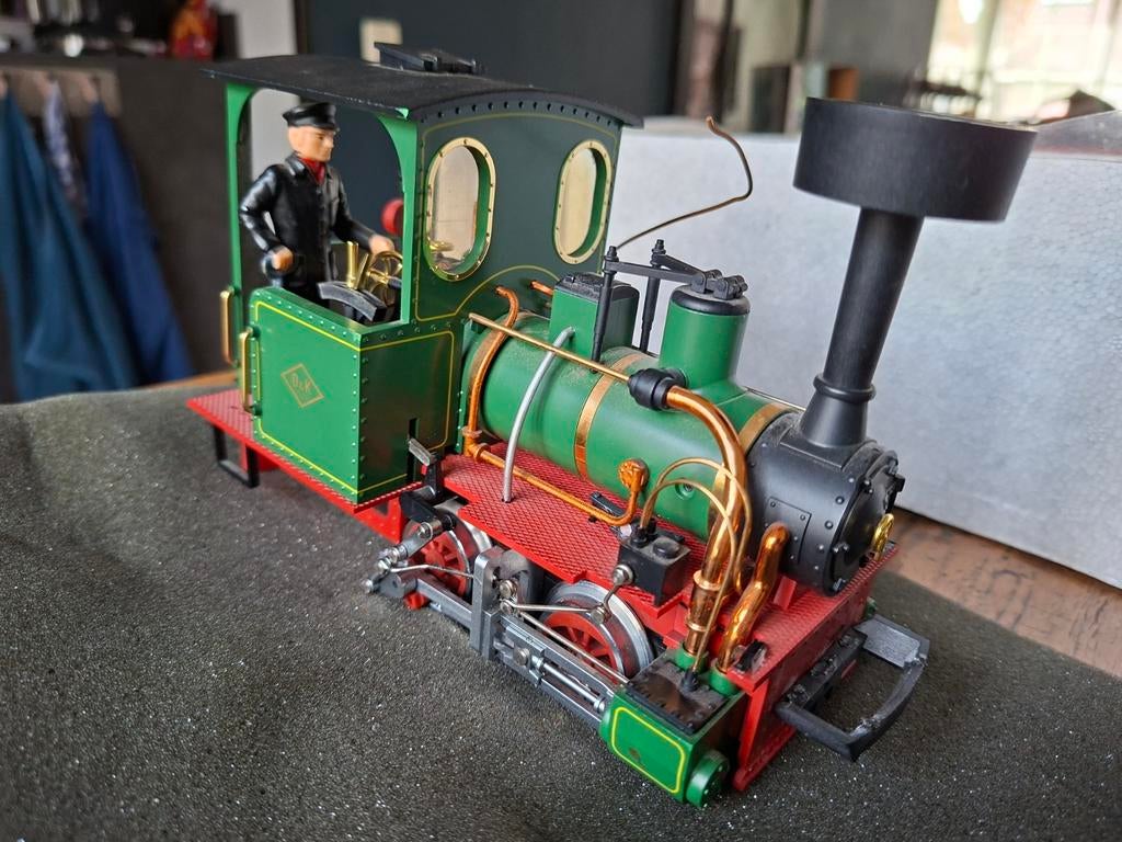 21140 lgb veldbaan lokomotief,  als project handige Harry, Hobby en Vrije tijd, Ophalen of Verzenden, Gebruikt, Locomotief, LGB