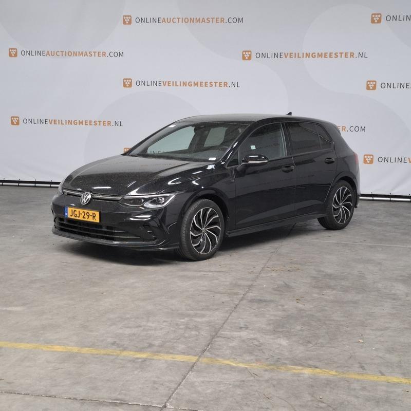 Personenauto, Volkswagen, Golf, 1.5 eTSI R-Line Business+, 2, Auto's, Euro 6, 4 cilinders, Zwart, Bedrijf