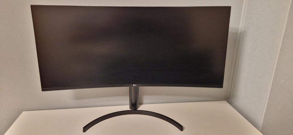 35" LG ultrawide curved monitor 35WN75C-B, Computers en Software, Monitoren, Curved, Ultrawide, Ophalen