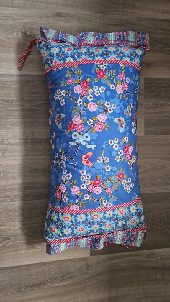 Nieuw Pip Studio kussen met bloemenprint, Huis en Inrichting, Woonaccessoires | Kussens, Nieuw, Blauw, Rechthoekig, Ophalen of Verzenden