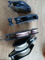 blokken katrollen enkel dubbelschijfs vioolblok, Ophalen of Verzenden, Gebruikt, Lijn of Blok