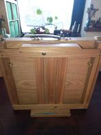 Houten schilderezel met acrylverf, Hobby en Vrije tijd, Schilderen, Ophalen of Verzenden, Ezel