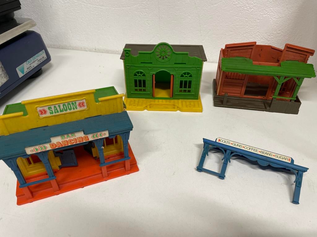 Vintage Kohler Western Stad Speelgoed Set, Ophalen of Verzenden, Gebruikt, Jongen of Meisje