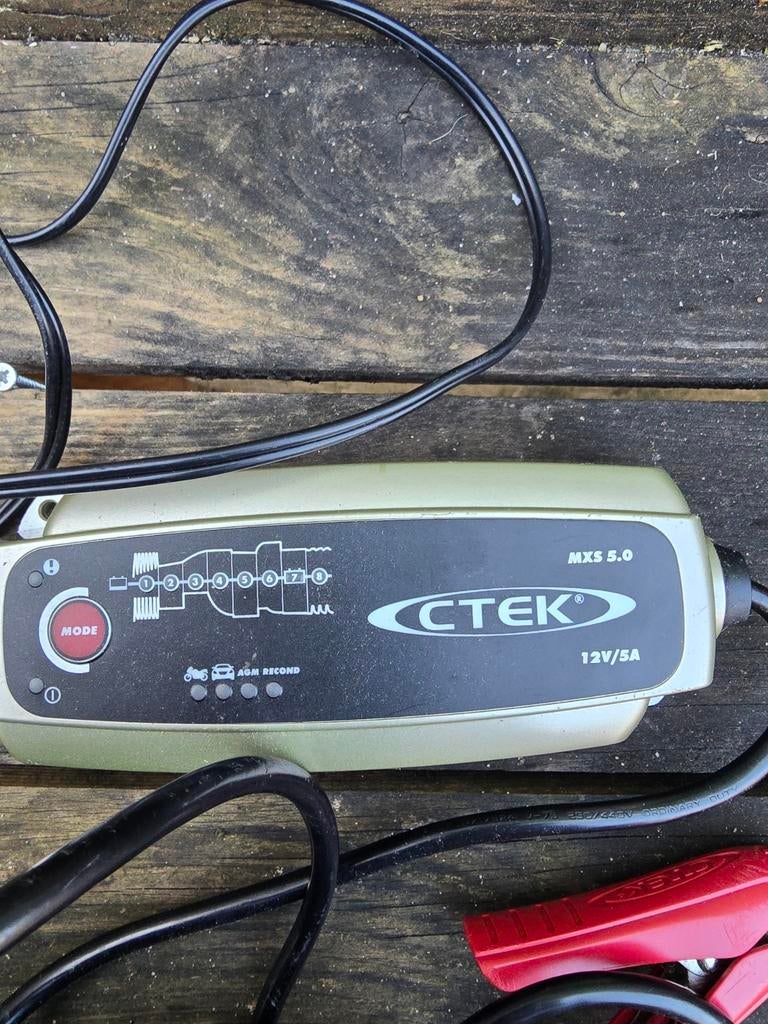 Druppellader Ctek MXS 5.0 12V/5A Acculader, auto motor, Ophalen of Verzenden