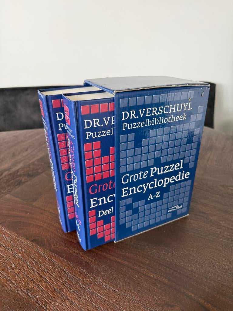 Dr. Verschuyl Puzzelbibliotheek - Grote Puzzel Encyclopedie, Boeken, Complete serie, Ophalen of Verzenden, Zo goed als nieuw, Algemeen
