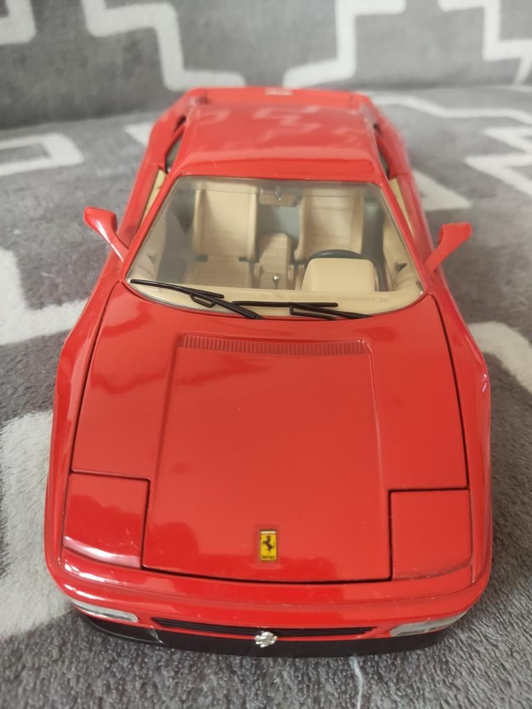 Ferrari 348 TB (1989) 1:18 Bburago, Ophalen of Verzenden, Zo goed als nieuw, Bburago