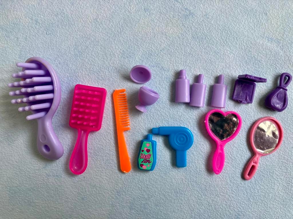 Barbie accessoires badkamer, Kinderen en Baby's, Speelgoed | Poppen, Ophalen of Verzenden, Gebruikt, Barbie