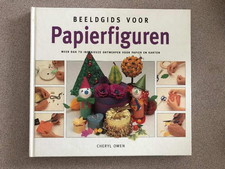 Nicola Owen - Beeldgids voor papierfiguren, met patronen, Boeken, Hobby en Vrije tijd, Zo goed als nieuw, Overige onderwerpen