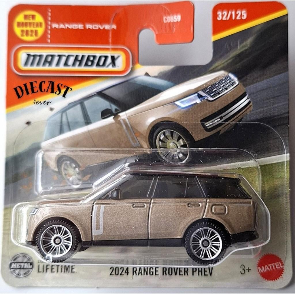 Matchbox 2024 Range Rover PHEV, brons/ champagne, Ophalen, Nieuw, Auto