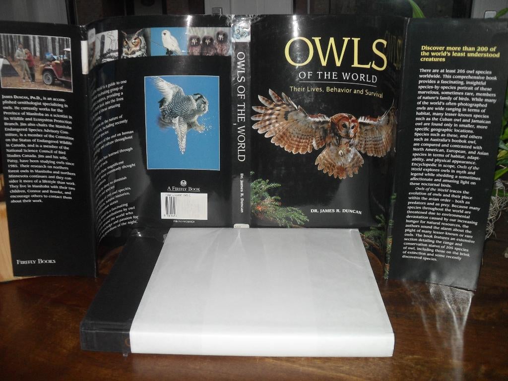 BOEK JAMES DUNCAN-OWLS OF THE WORLD., Gelezen, James Duncan., Ophalen of Verzenden, Los deel