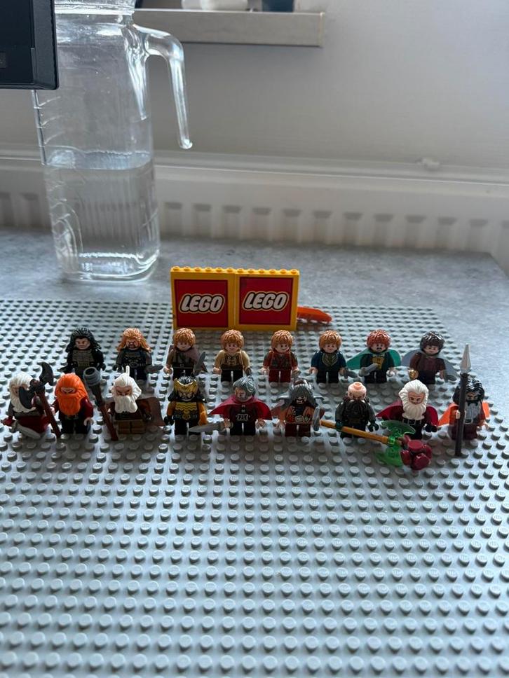Lord of the rings / the hobbit dwergen (lego compatibel), Verzamelen, Poppetjes en Figuurtjes, Zo goed als nieuw, Ophalen of Verzenden