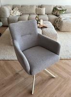 Draaibare eetkamerstoel Jule Eijerkamp, nieuw, grijs, Ophalen, Zo goed als nieuw, Stof, 50 tot 75 cm