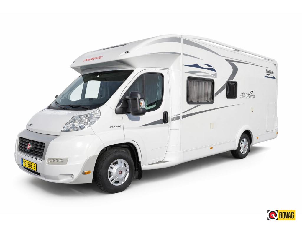 Dethleffs Globebus T6401 4 Pers, Caravans en Kamperen, Luifel, Ringverwarming, Fiat, Bedrijf