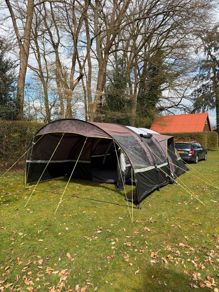 Obelink Portico 6 Easy Air opblaasbare tunneltent, Caravans en Kamperen, Tenten, tot en met 6, Gebruikt, Ophalen