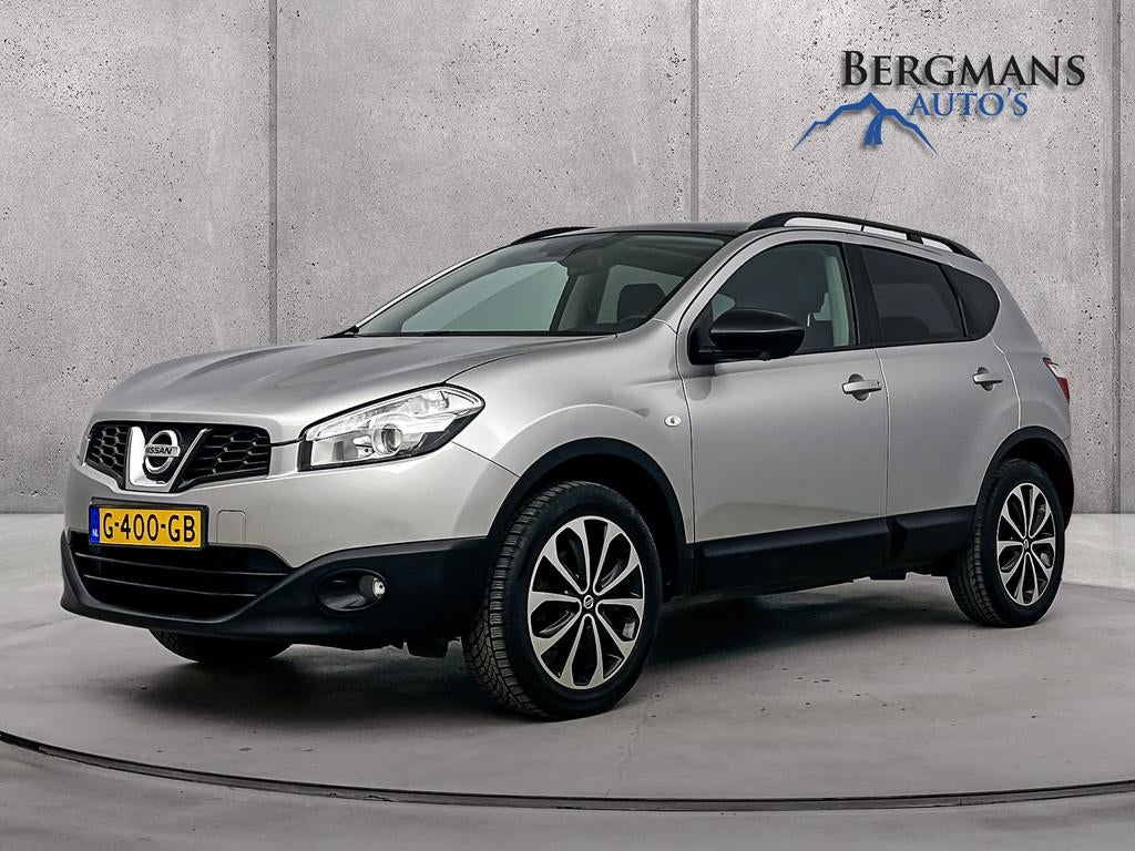 Nissan QASHQAI - 1.6 Connect Edition // TREKHAAK // NAVI //, Euro 5, Stof, Gebruikt, Zwart