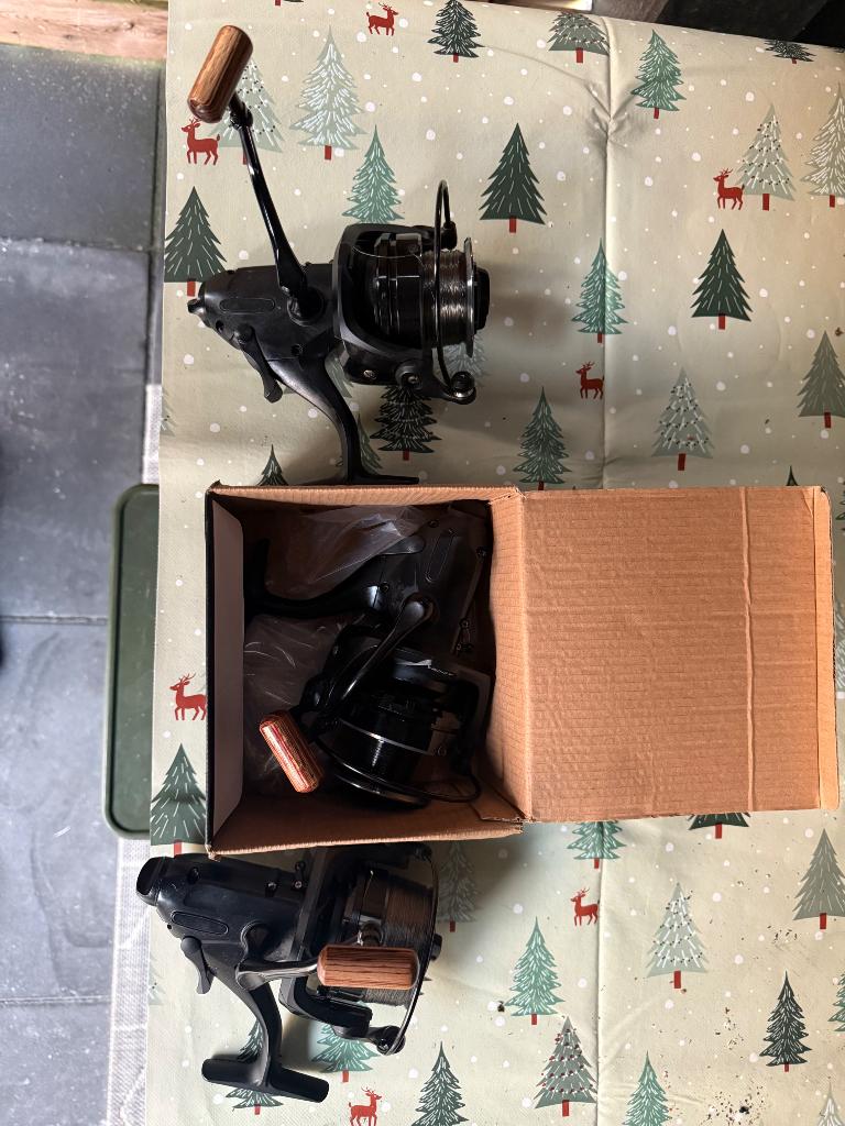 3x ashima ffx m baitrunner molens zgan., Watersport en Boten, Hengelsport | Karpervissen, Ophalen of Verzenden, Zo goed als nieuw