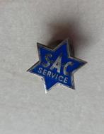 SAC Service Melkmachines emaille knoop, Gebruikt, Niet vindbaar, Niet vindbaar, Speldje of Pin