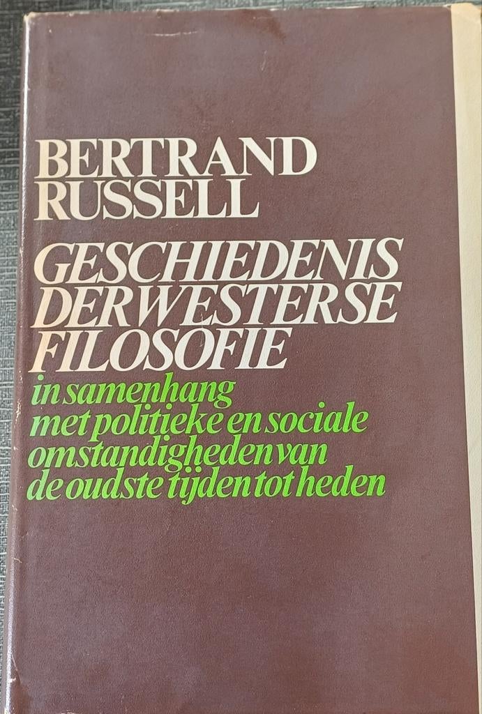 Geschiedenis der Westerse Filosofie - Bertrand Russell, Ophalen of Verzenden, Gelezen, Algemeen, Bertrand Russell