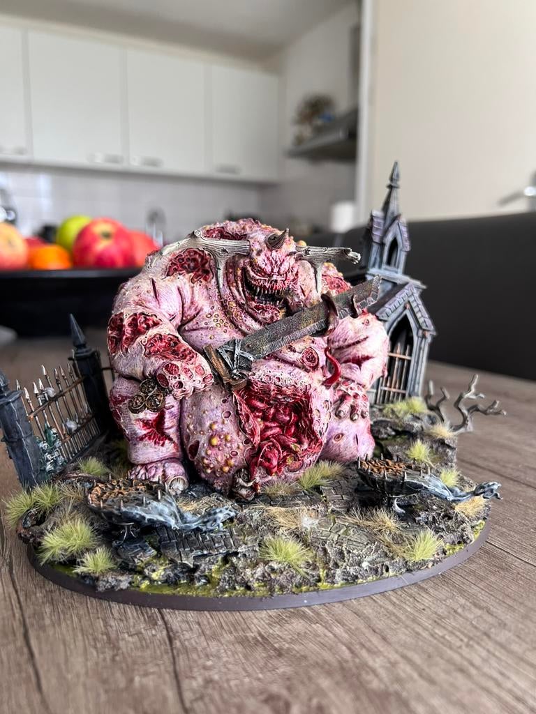 Warhammer forgeworld great unclean one pro painted, Figuurtje(s), Warhammer, Ophalen of Verzenden, Zo goed als nieuw