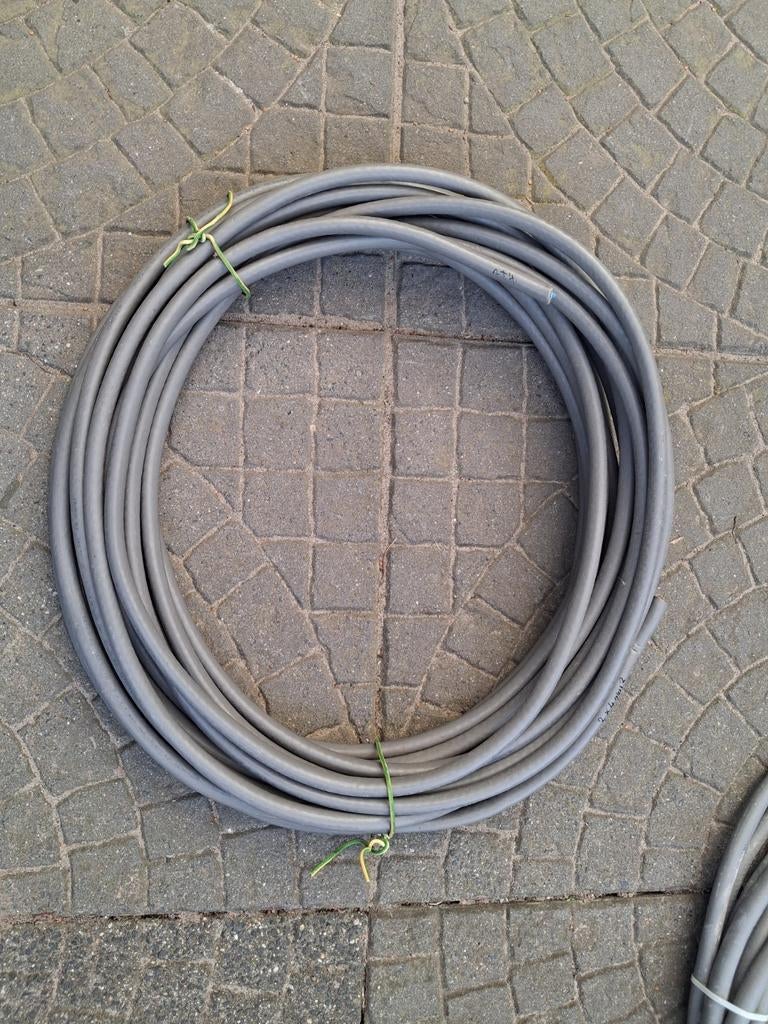 20m Grondkabel 2x4mm2 met beschermmantel, Doe-het-zelf en Verbouw, Elektra en Kabels, Nieuw, Kabel of Snoer, Ophalen of Verzenden