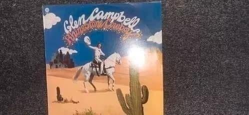 Glen Campbell - Rhinestone Cowboy LP Vinyl, Ophalen of Verzenden, Gebruikt