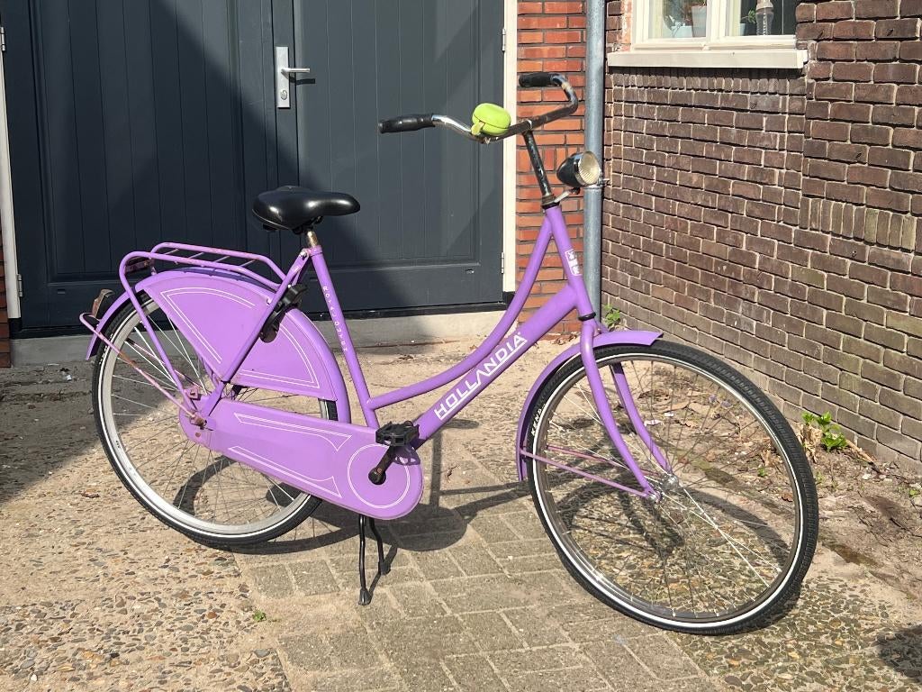 dames fiets / oma fiets - paars, Ophalen, Gebruikt, Hollandia