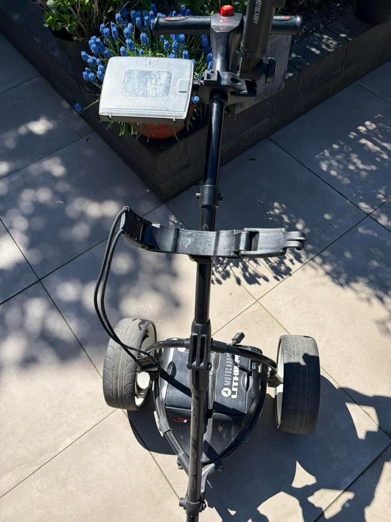 Motocaddy S1 elektrische golftrolley in heel goede staat!, Ophalen of Verzenden, Zo goed als nieuw, Golfkar