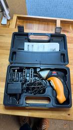 Topcraft Accuschroevendraaier, komplete set in koffertje, Ophalen of Verzenden, Zo goed als nieuw