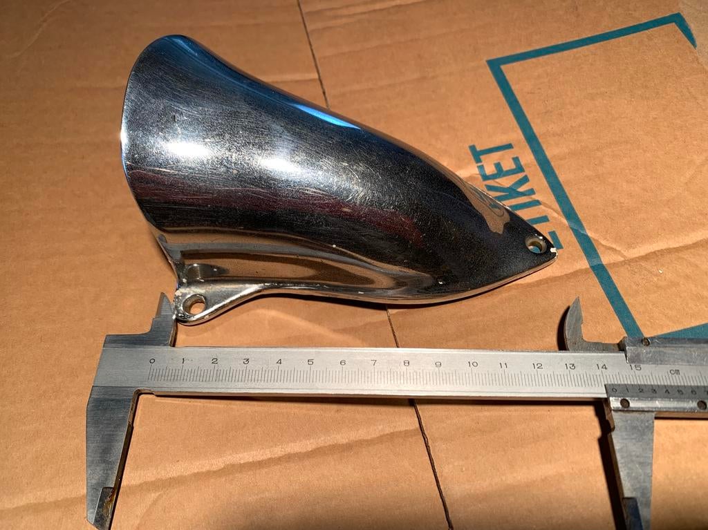 Klassieke koper verchroomde luchthapper ventilatie, Watersport en Boten, Bootonderdelen, Ophalen of Verzenden, Gebruikt, Zeilboot of Motorboot