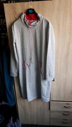 Lichtgrijze sweatdress Maat M, Verzenden, Zo goed als nieuw, Maat 38/40 (M), Grijs