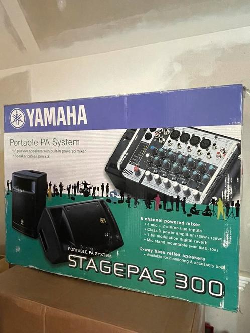 Yamaha Stagepas 300 mobiel PA systeem incl. statieven, Audio, Tv en Foto, Luidsprekers, Gebruikt, Overige merken, Ophalen