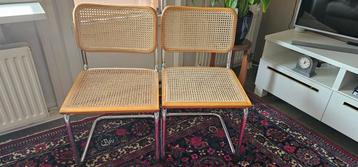 4 Cesca stoelen Marcel Breuer keukenstoelen  beschikbaar voor biedingen