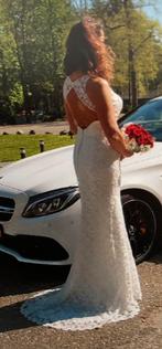 Lilian West trouwjurk kleur: ivory. Maat 38, Ophalen of Verzenden, Zo goed als nieuw, Wit, Trouwjurk