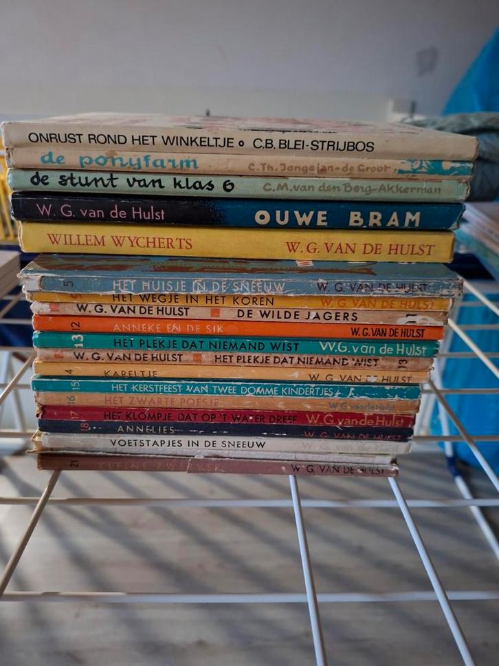 Oude Leesboekjes W.G. van der Hulst, Boeken, Kinderboeken | Jeugd | onder 10 jaar, Gelezen, Fictie algemeen, Ophalen