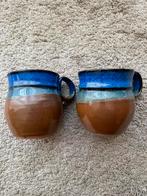 2 Speciale Aardewerk Mokken., Antiek en Kunst, Verzenden