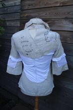 Blouse beige/ creme Elisa Cavaletti mt S/36 Vaste prijs, Beige, Ophalen of Verzenden, Zo goed als nieuw, Elisa Cavaletti