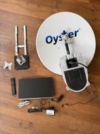 Schotel Oyster 85, command unit Ten Haaft, TV: AVtex M219DRS, Ophalen, Zo goed als nieuw, (Schotel)antenne