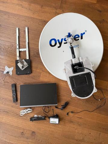 Schotel Oyster 85, command unit Ten Haaft, TV: AVtex M219DRS beschikbaar voor biedingen