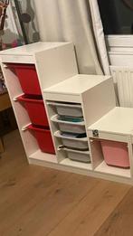 Witte speelgoedkast met bakken, Ophalen, Gebruikt, Kast, 100 cm of meer